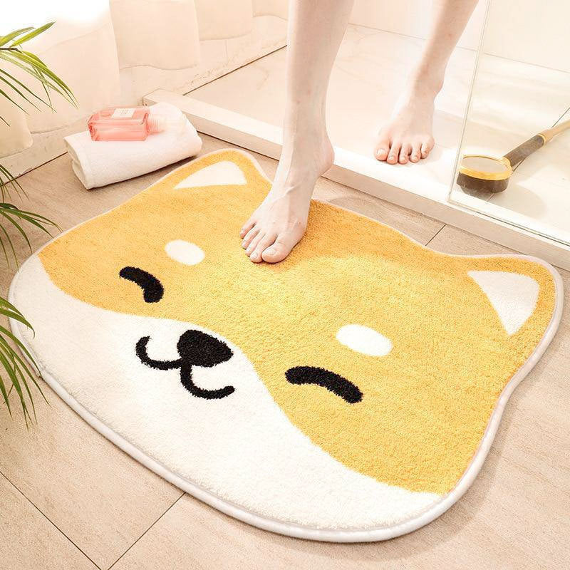 Fun Polar Bear Bath Mat Bowlift