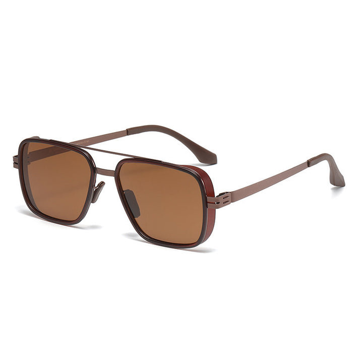 Men's Premium Sunglasses in Modern Square Design Bowlift