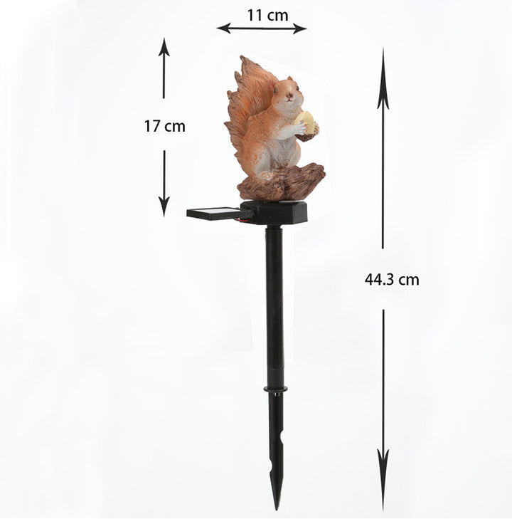Realistic Solar-Powered Predator Owl Garden Stake With Motion Sensor Bowlift