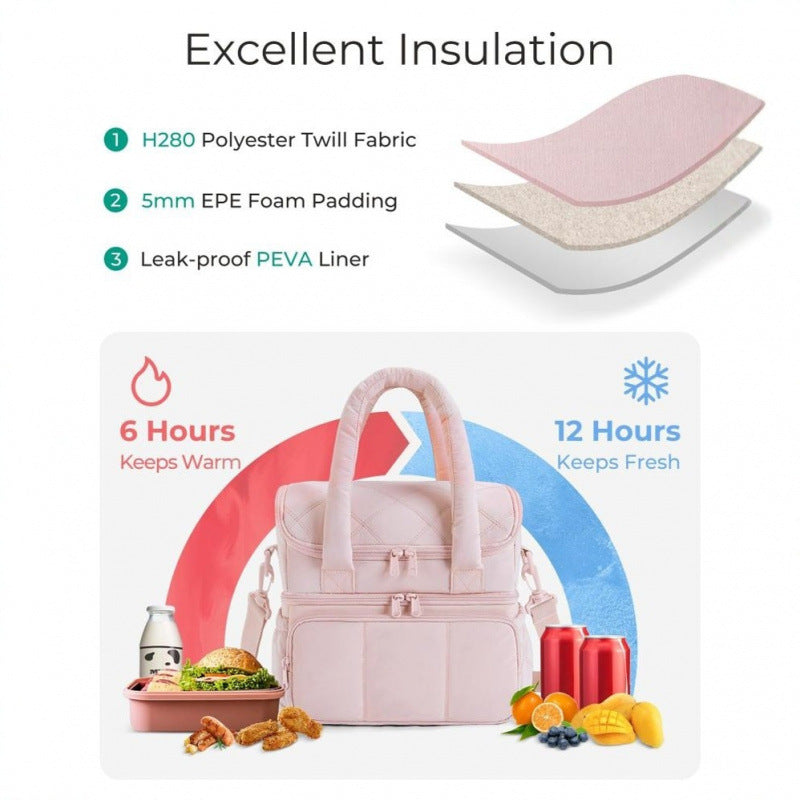 Stylish cosmetic travel bag with multiple compartments Bowlift