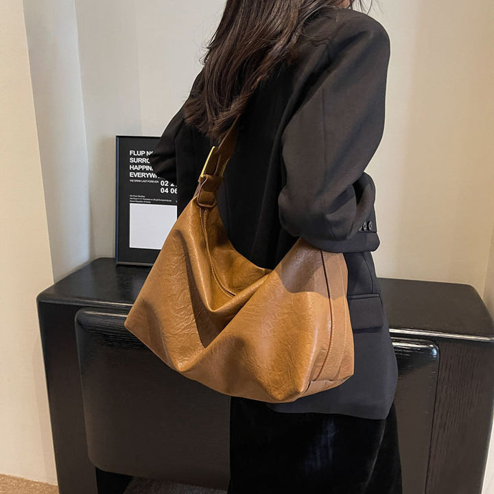 Stylish Slouchy Shoulder Bag Bowlift