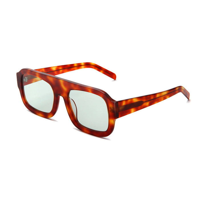 Women’s square sunglasses made of high-quality plastic with polarized lenses Bowlift
