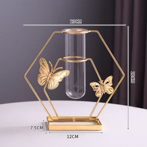 Geometric Butterfly Decor Vase Holder