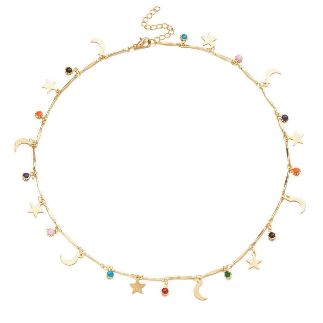 Heart Charm Statement Necklace Bowlift