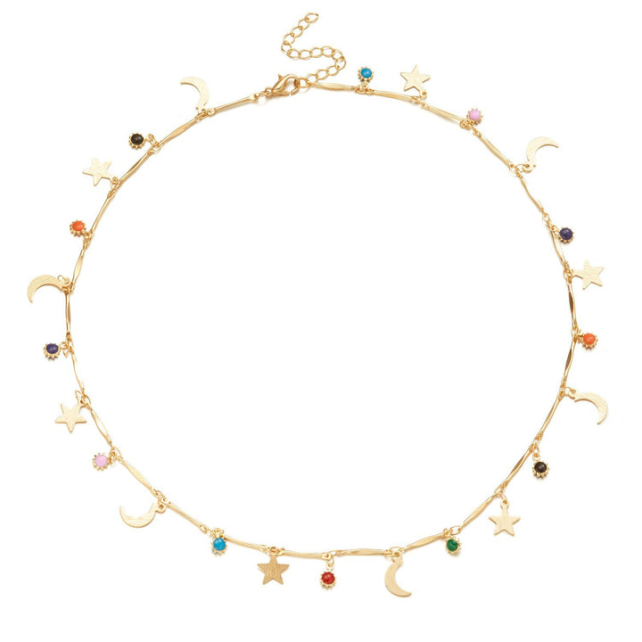 Heart Charm Statement Necklace Bowlift