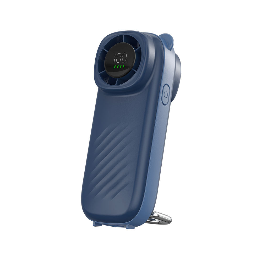 Unisex Digital Display Mini Cooling Fan Bowlift