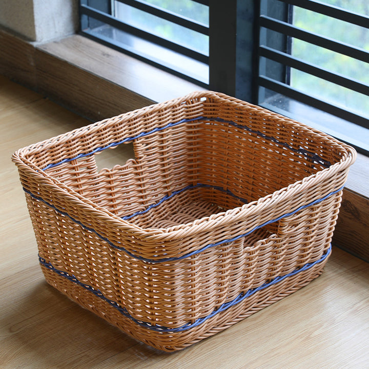 Unisex Practical Storage Basket with Ergonomic Handles Bowlift