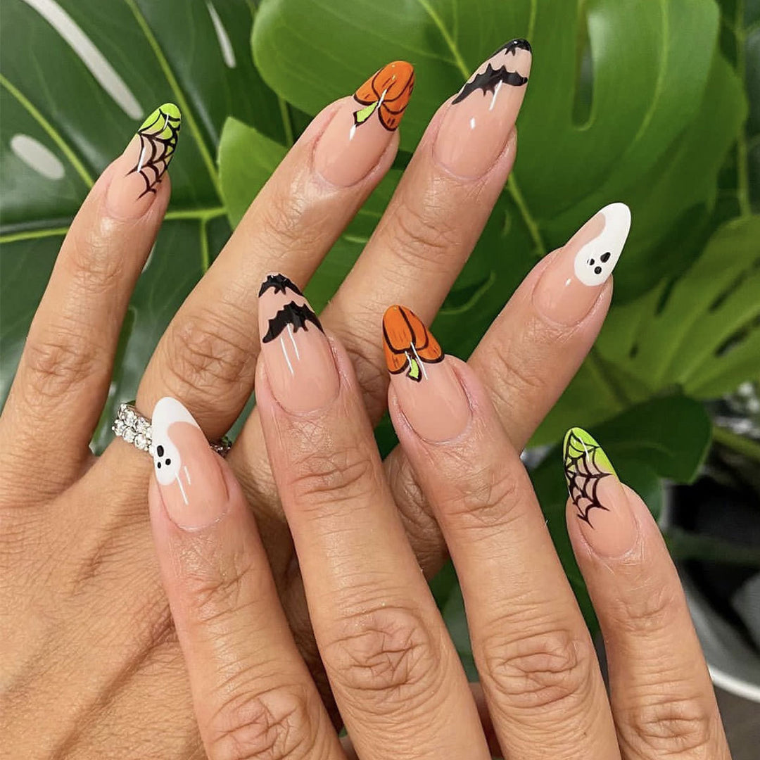 Halloween Themed 3D Decorative Nail Art Extensions Bowlift