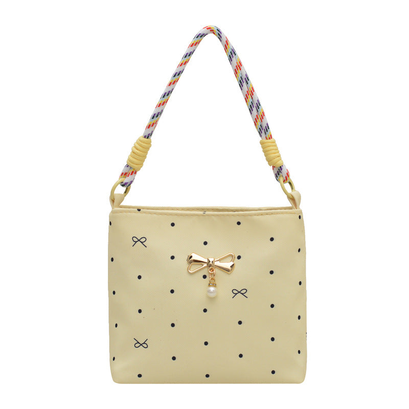 WoElegant Bow-Embellished Mini Crossbody Bag Bowlift