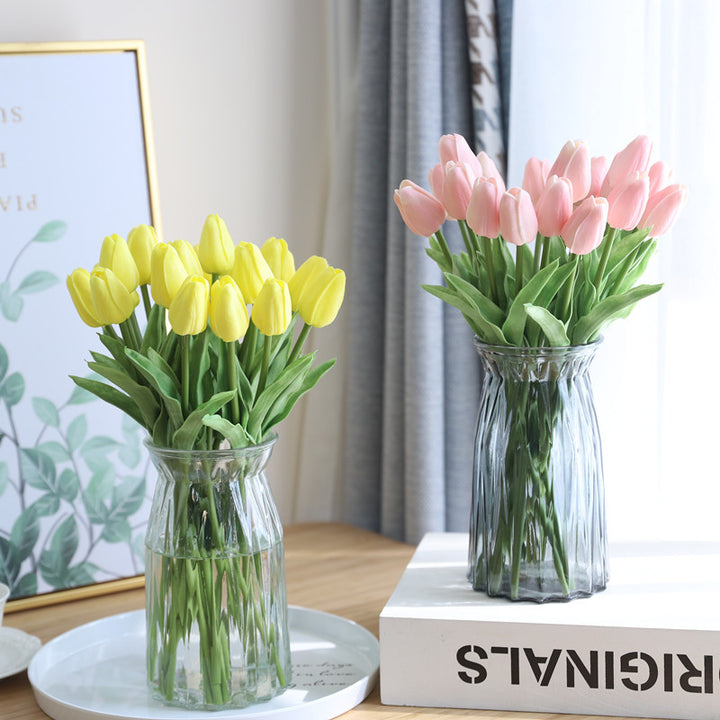 Elegant Faux Tulip Bouquet