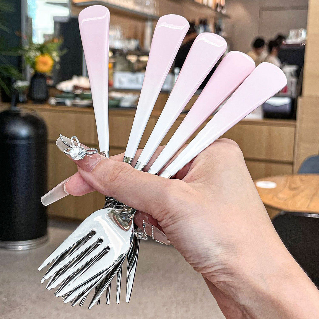Elegant Dessert Fork Set Bowlift