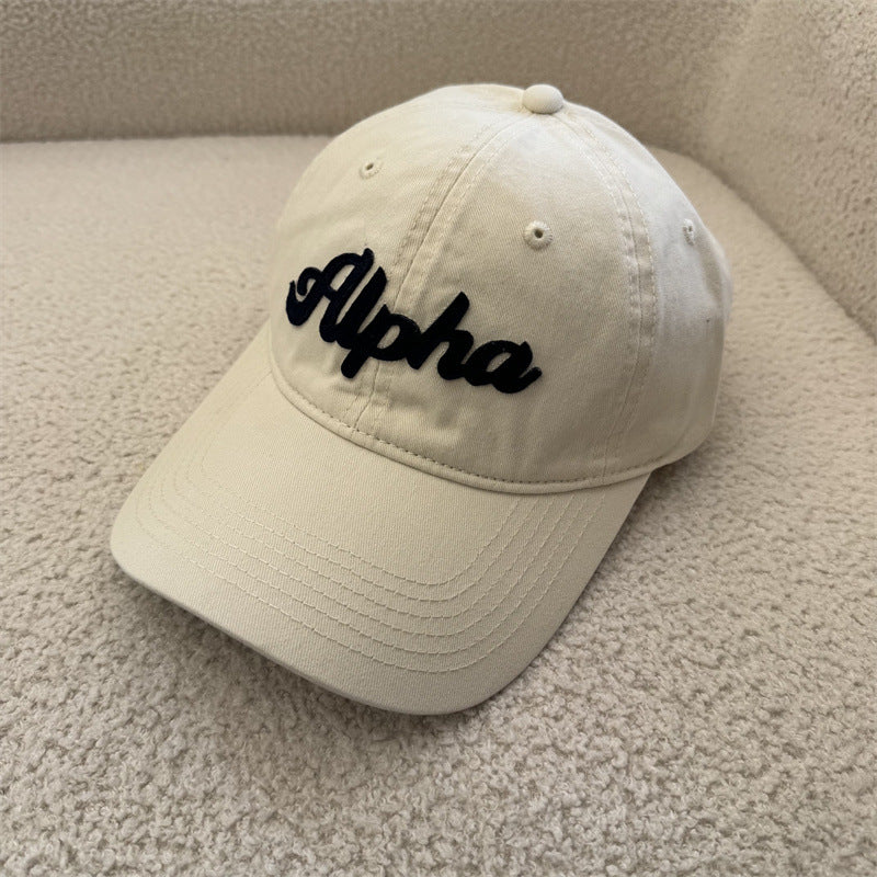 Men's Embroidered Cap Bowlift