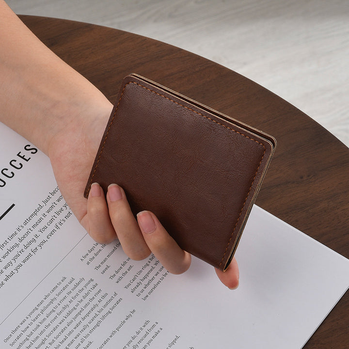 Compact Leather Card Holder Bowlift