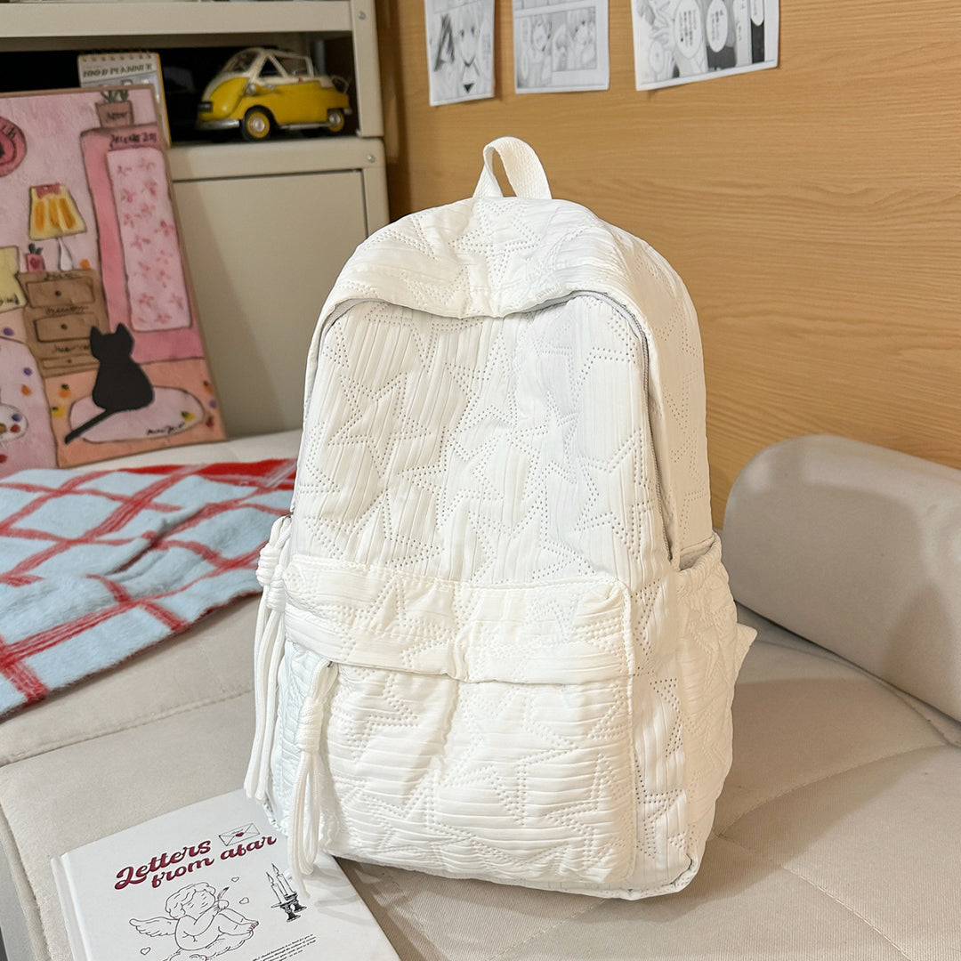 Lightweight Star Pattern Backpack