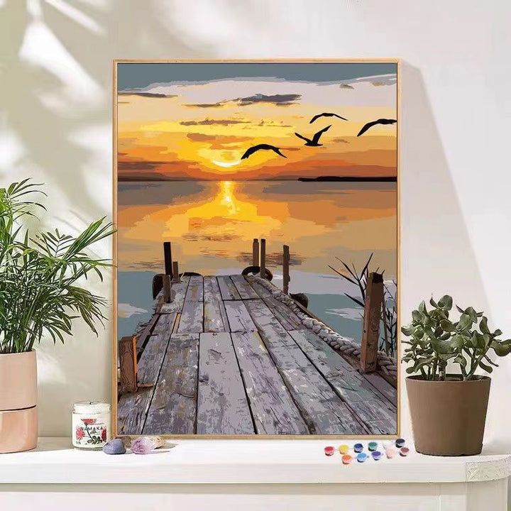 Floral Still Life Canvas Art Print Bowlift
