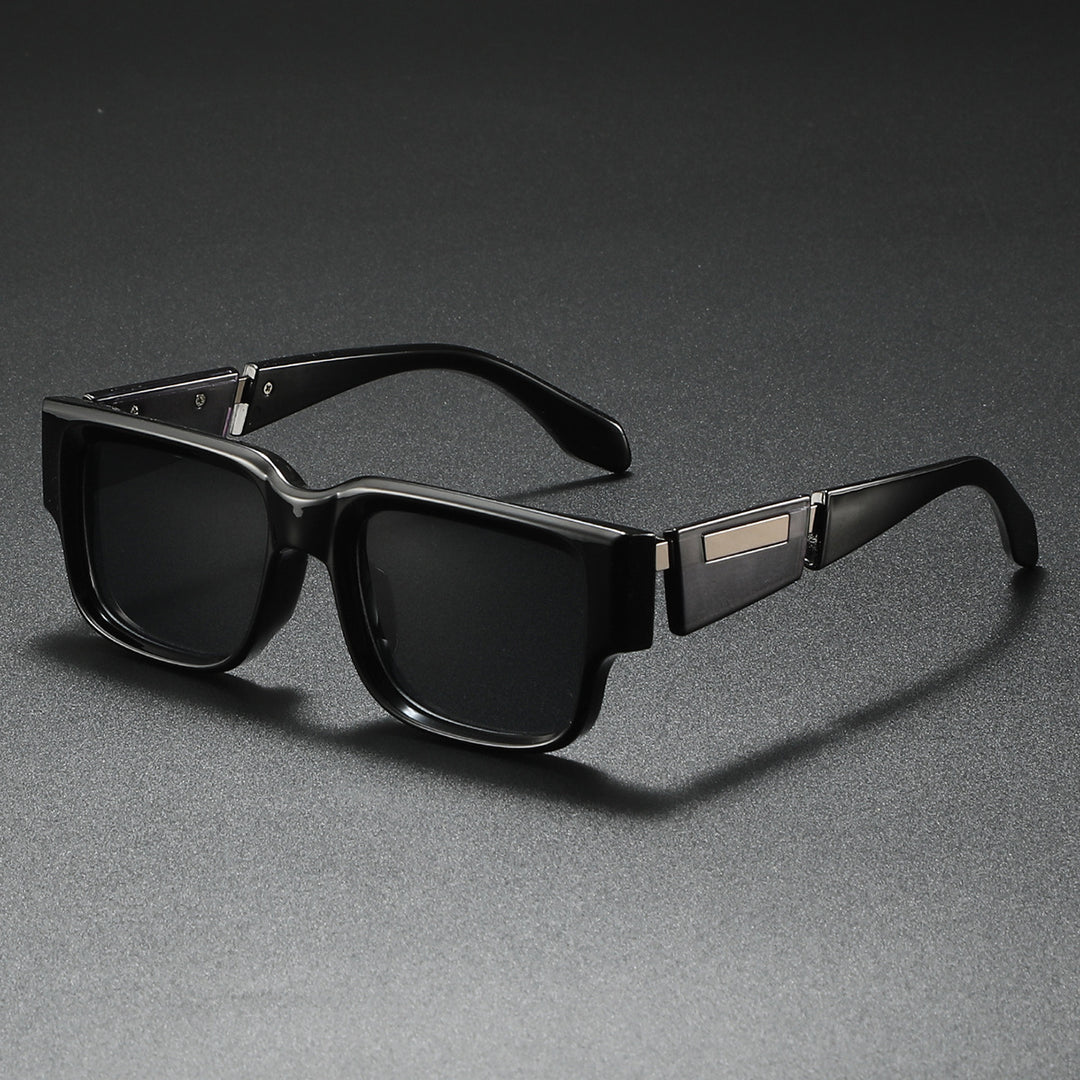 Women’s fashionable oversized sunglasses with elegant plastic frame Bowlift