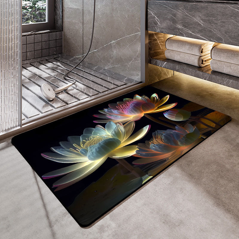 Motivational Phrase Bath Mat Bowlift