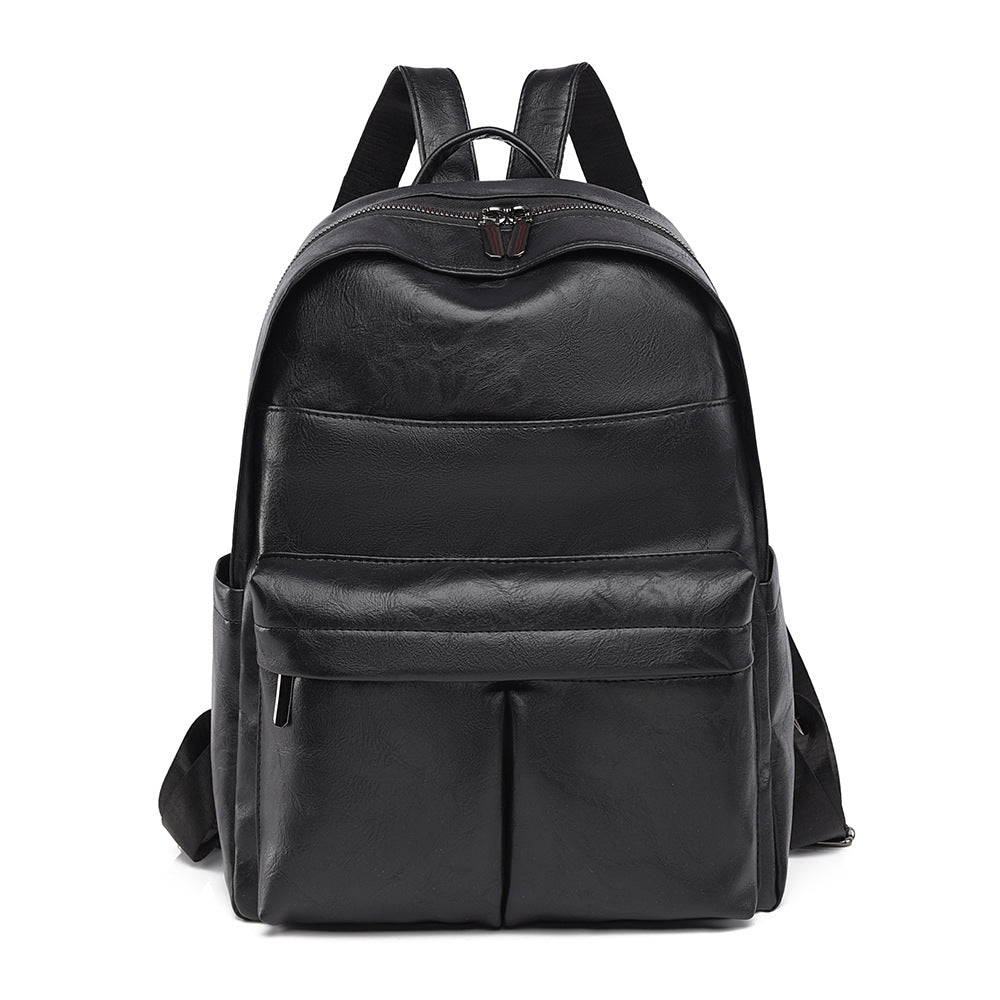 Premium Leather Laptop Backpack Bowlift