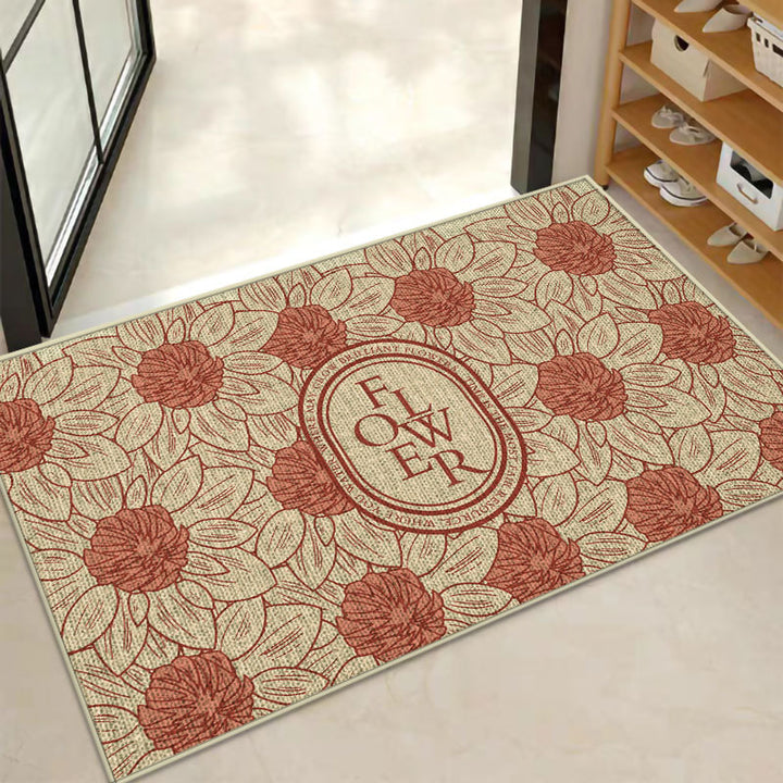 Decorative Star-patterned Bath Mat Bowlift