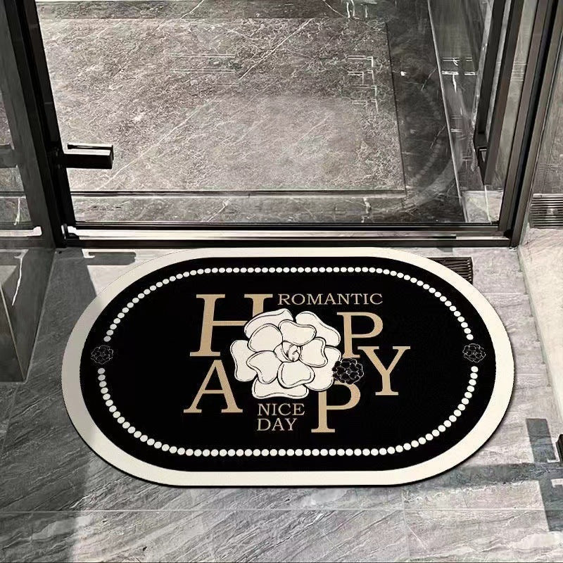 Elegant Round Entrance Mat