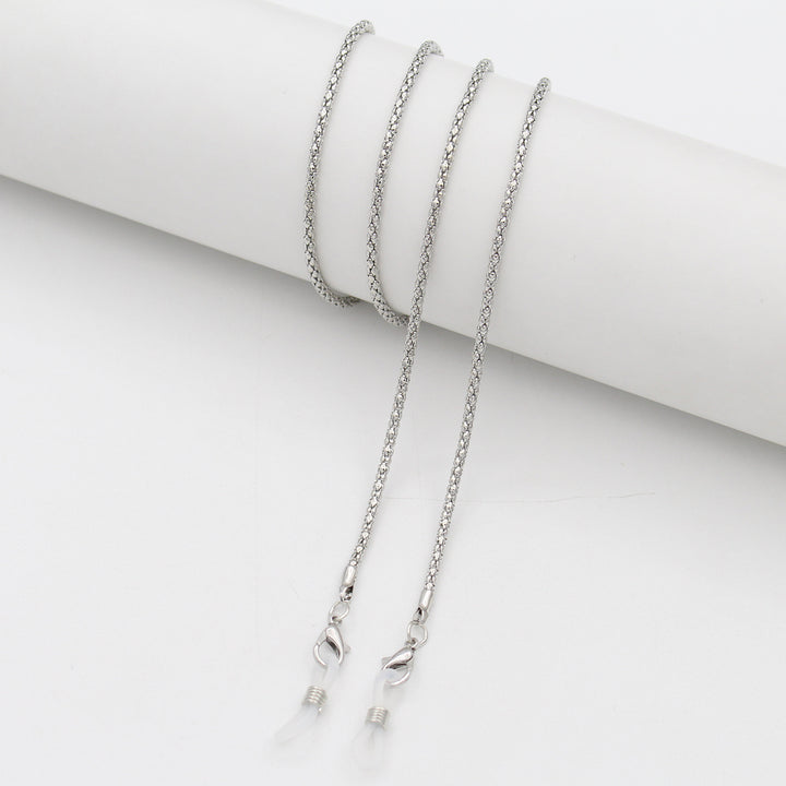 Elegant Pearl Chain Eyewear Holder Bowlift