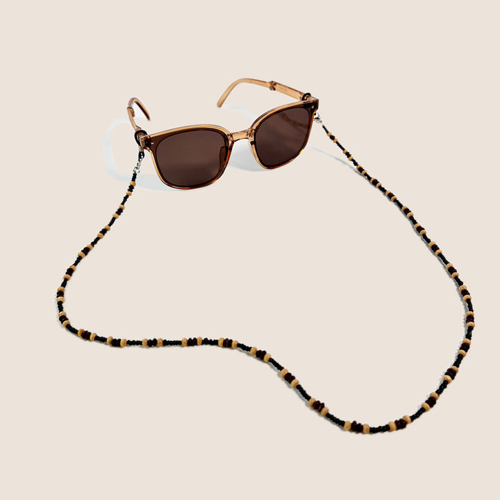 Beaded Eyewear Retainer Chain Bowlift