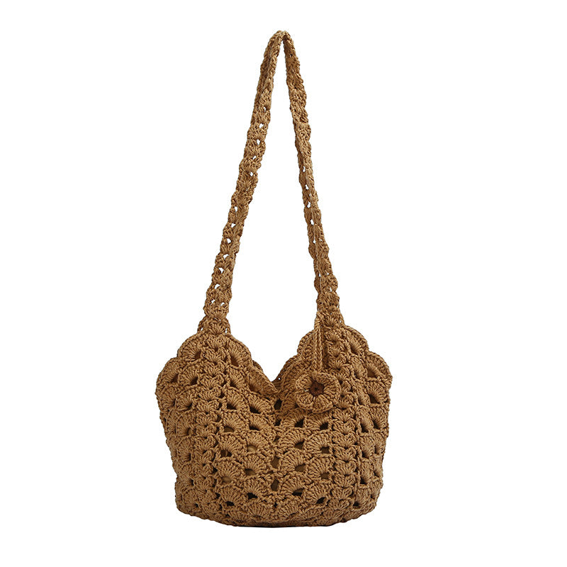 Handmade Macrame Shoulder Bag Bowlift