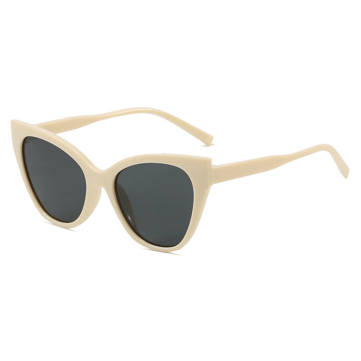 Women's Cat-Eye Sunglasses with UV Protection and Modern Frame Bowlift