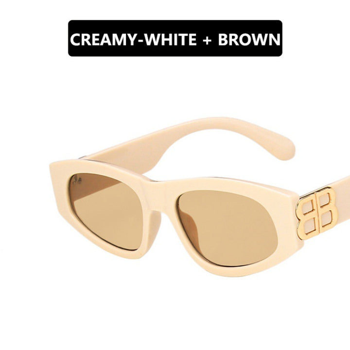 Women's fashionable cat-eye sunglasses with luxurious accents Bowlift