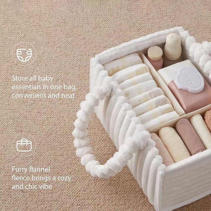 Luxurious storage bag with soft fleece Bowlift