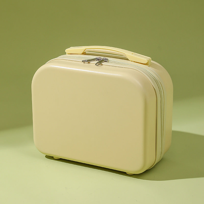 compact hard-shell cosmetic and travel vanity case with dual top handles Bowlift