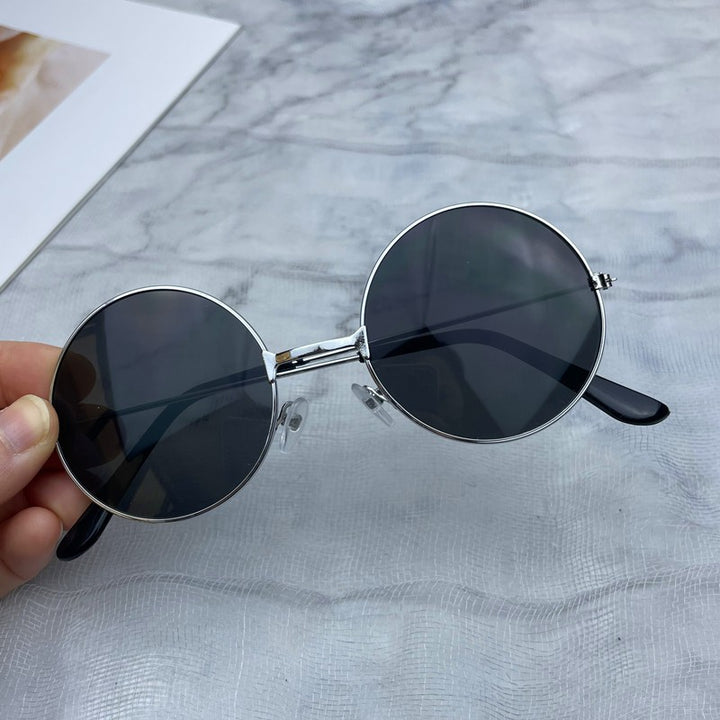 Retro Round Lens Sunglasses Bowlift