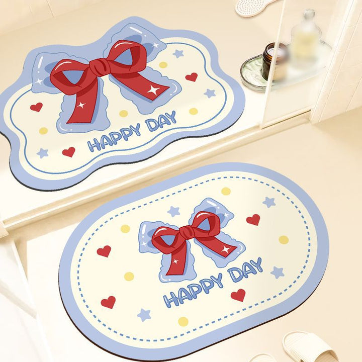 Decorative Bath Mat Bowlift