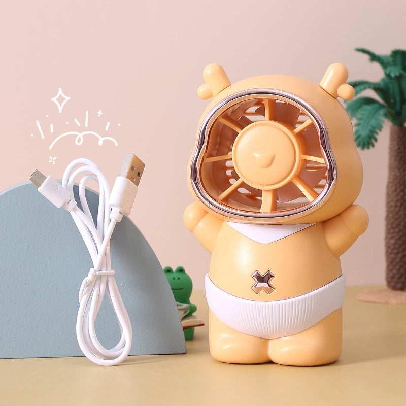 Unisex Creative Bear Fan Bowlift