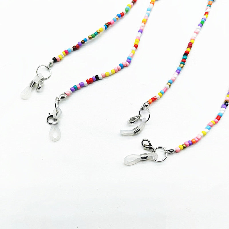 Colorful bead glasses chain Bowlift