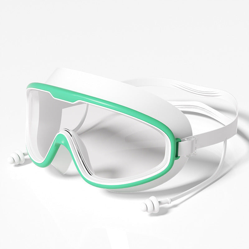 Swim Goggles with Integrated Headphones Bowlift