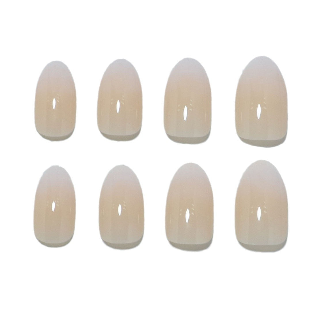 Natural Ombre Press-On Nail Tips Bowlift