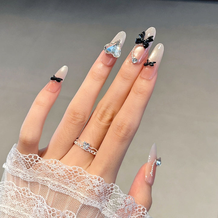 Decorative Press-On Nail Art Extensions Bowlift