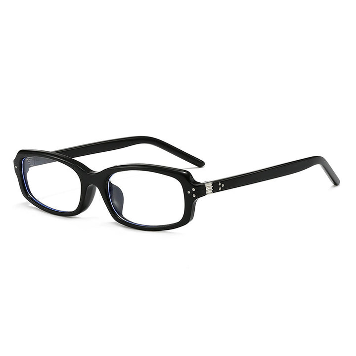 Retro-Inspired Rectangle Frame Glasses Bowlift