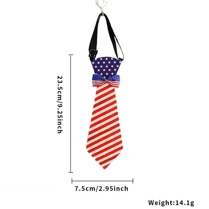 Unisex decorative pet tie with adjustable collar and bow accent Bowlift