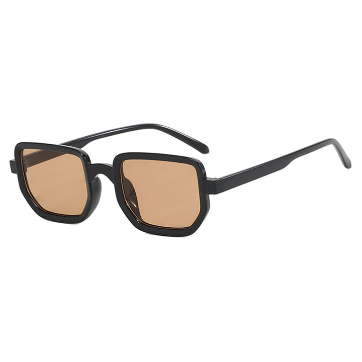 Women's geometric sunglasses with stylish frame and protective lenses Bowlift