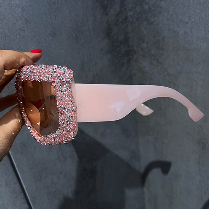 Ladies extravagant crystal sunglasses Bowlift