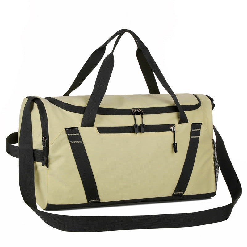 Multifunctional Sports Duffel Bag with Multiple Zipper Compartments Bowlift