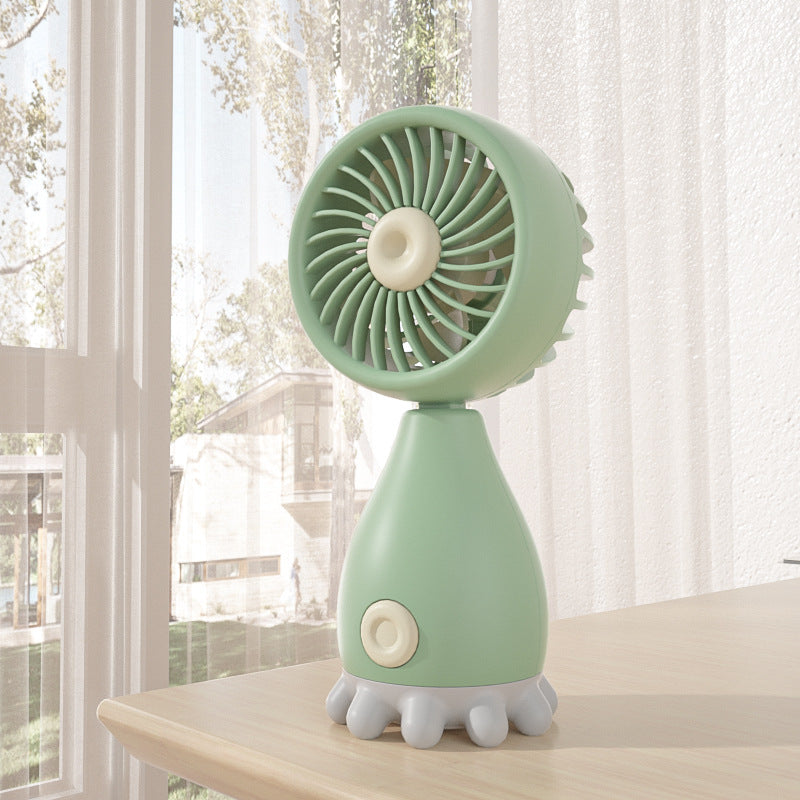 Unisex Handheld Fan with Flexible Tilt Angle Bowlift
