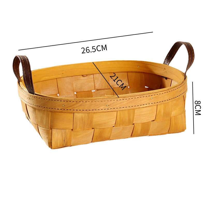 Woven Storage Basket Bowlift