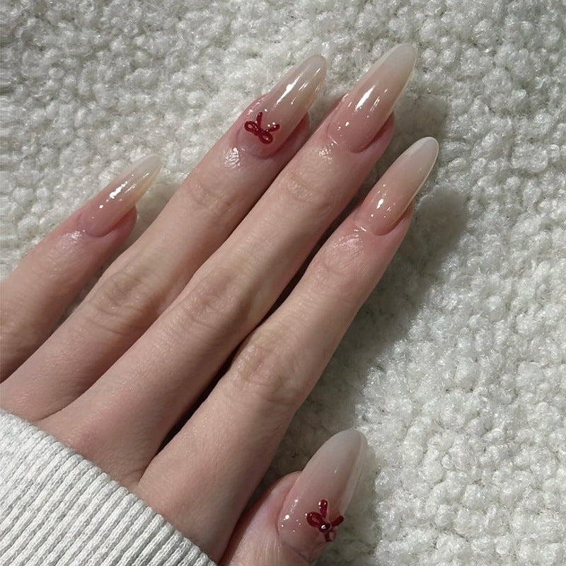 Artistic Nail Extensions with Decorative Elements Bowlift