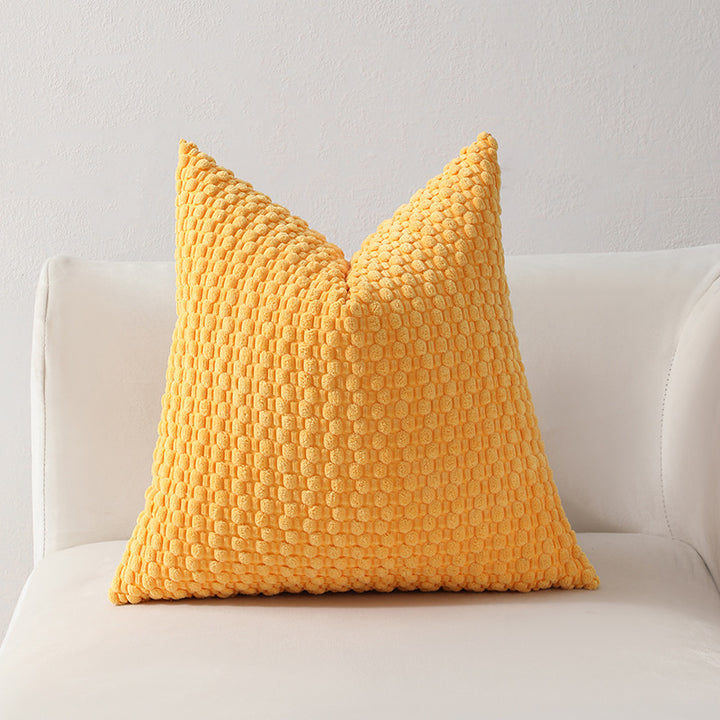 Textured Knit Decorative Pillow
