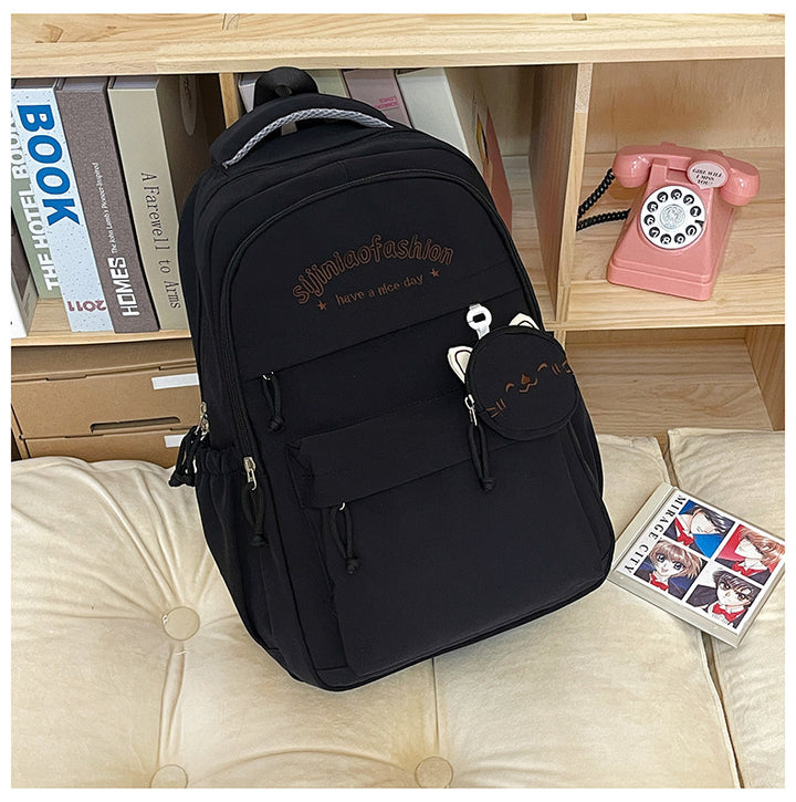 Cute Cat-Themed Fashion Backpack