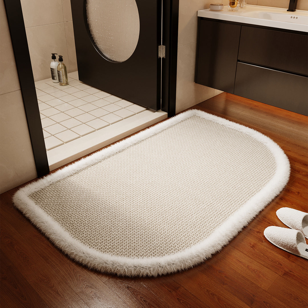 Soft Textured Bathroom Mat Bowlift