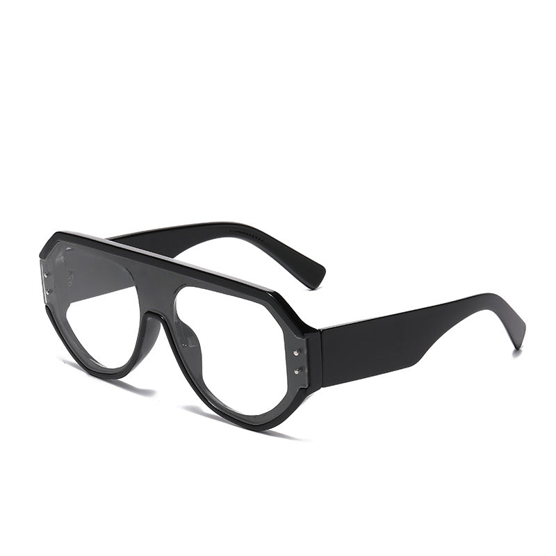 Men's Bold Frame Futuristic Sunglasses Bowlift